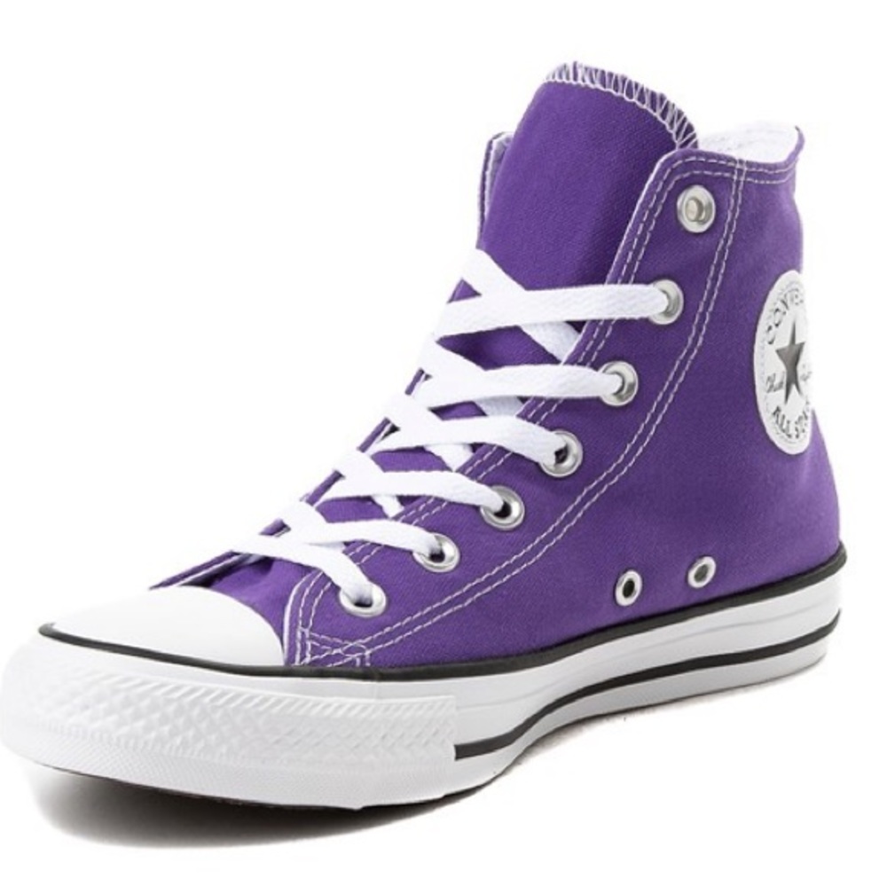 NWT Brand New Converse Purple Hightops UNISEX